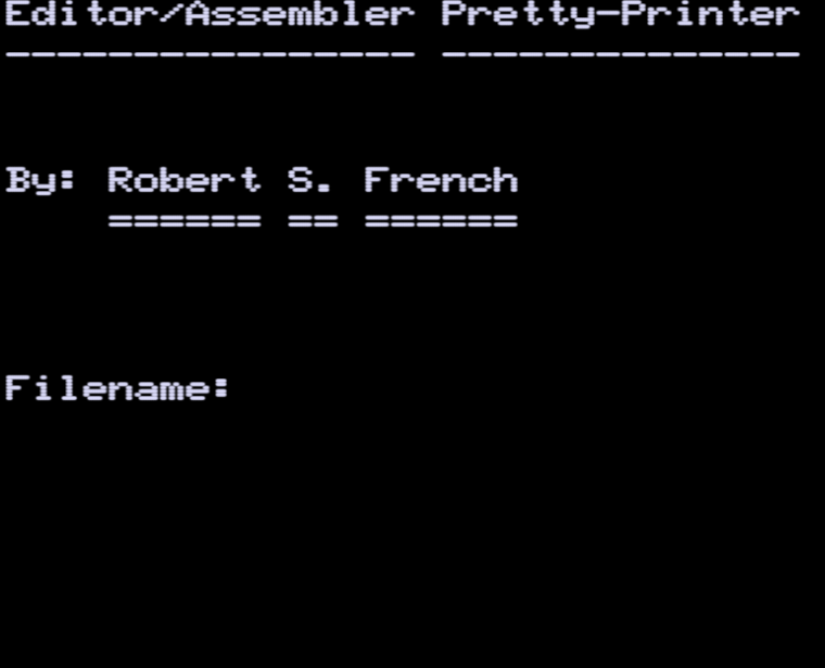 Screen shot